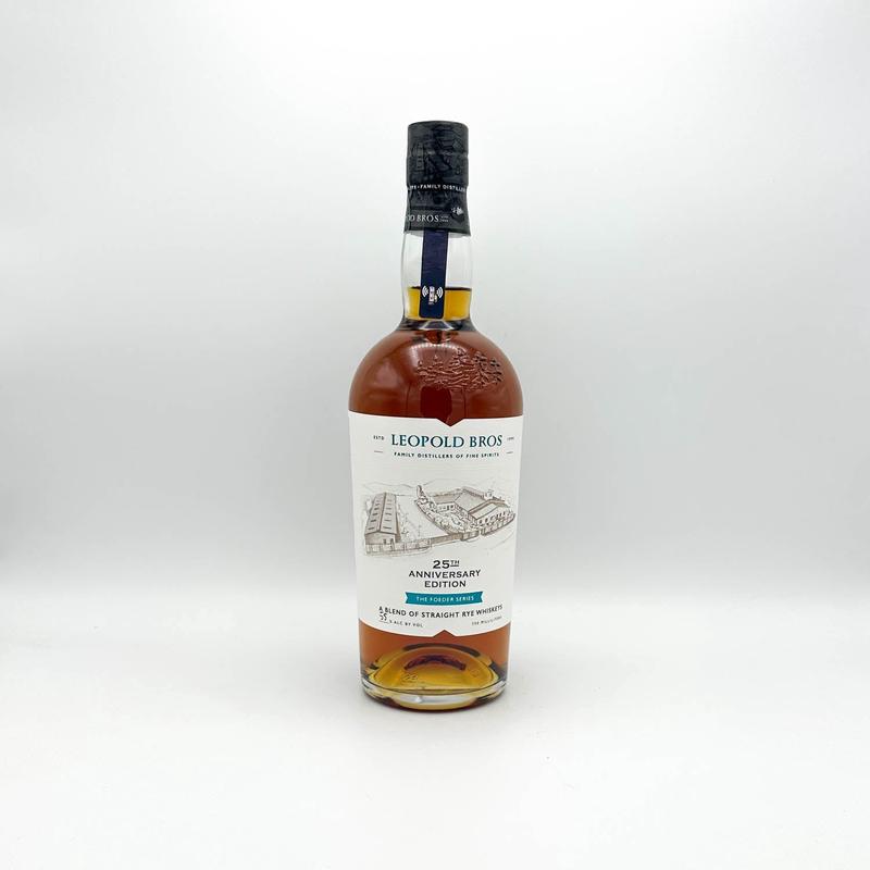 Leopold Brothers Three Chambers 25th Anniversary Rye Foeder Series