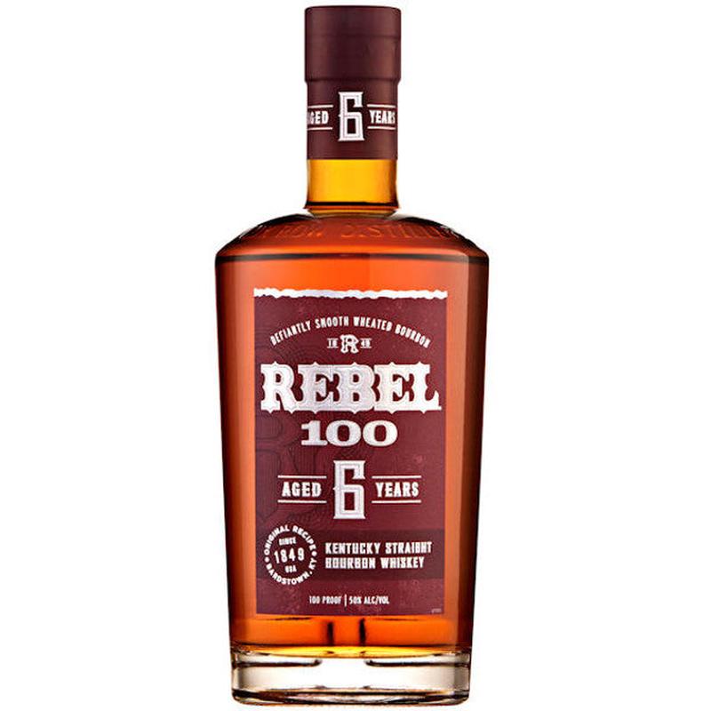 Rebel 100  6 Year Old Kentucky Straight Bourbon Whiskey