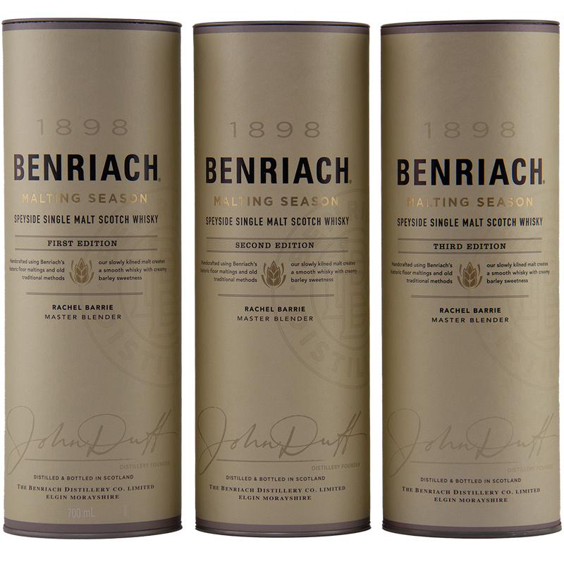 Benriach Malting Season Batch 1,2,3