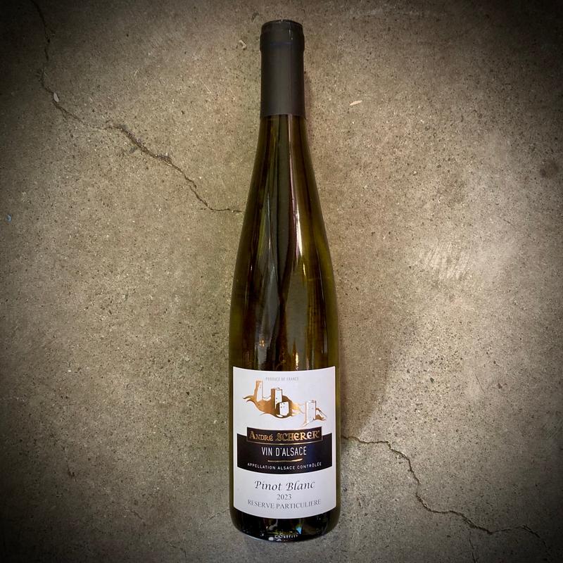 Vignobles Andre Scherer, Christophe Scherer, Pinot Blanc Reserve, Alsace, France
