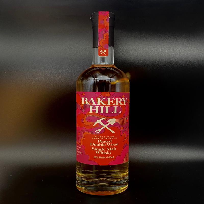 Bakery Hill Peated Double Wood 58%abv 30ml