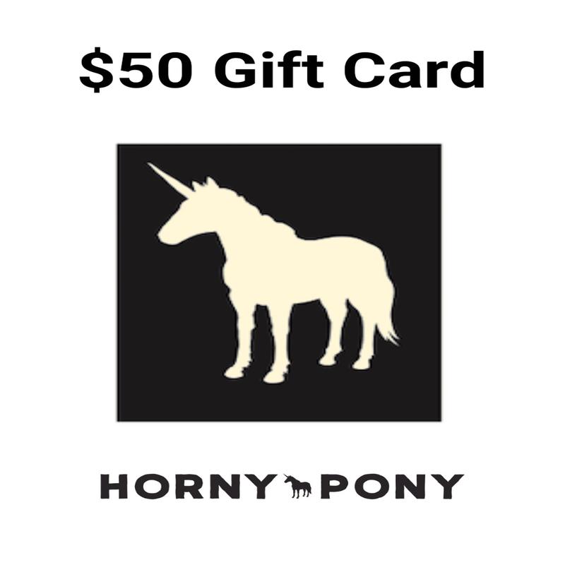 $50 Horny Pony Digital Dram Voucher