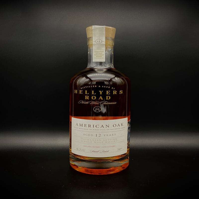 Hellyers Road 12y/o American Oak 46.2%ABV 30ml