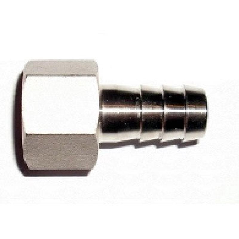 1/2\" Barb X 1/2\" Female Adapter Stainless