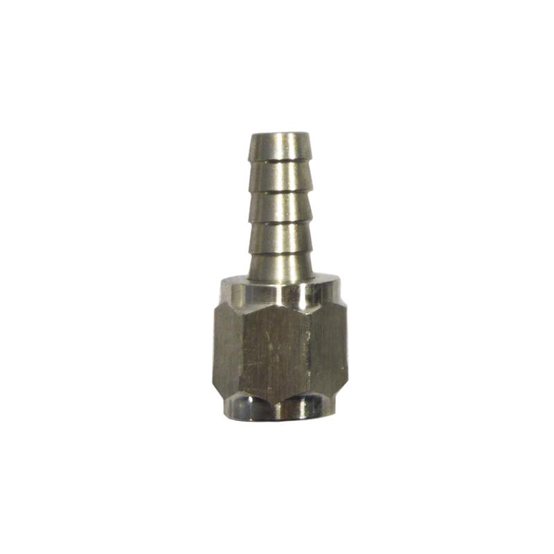 5/16\" Barb X 1/4\" FFL Flare Swivel Adapter Stainless Steel Fitting