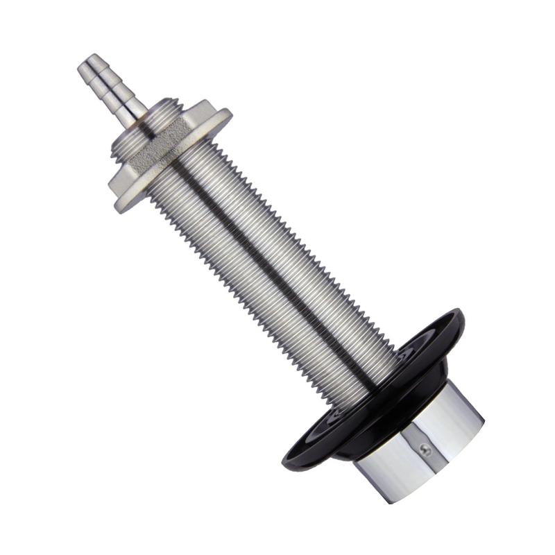4-1/2 Brass Nipple Shank  1/4 Bore I.D