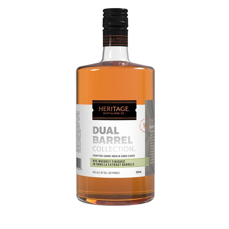 Dual Barrel (Vanilla) Rye Whiskey