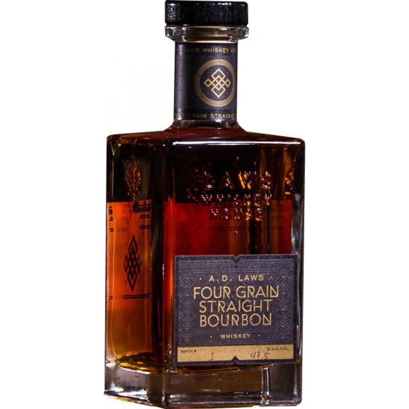 A.D. Laws Four Grain Straight Bourbon Whiskey