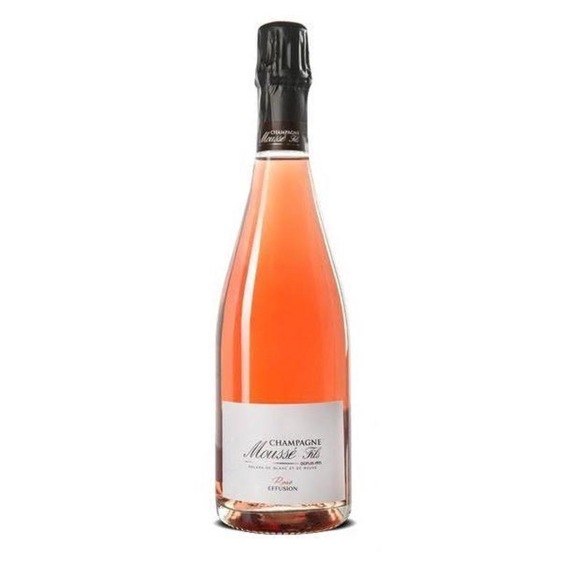 Mousse Fils Effusion Rose Brut Champagne
