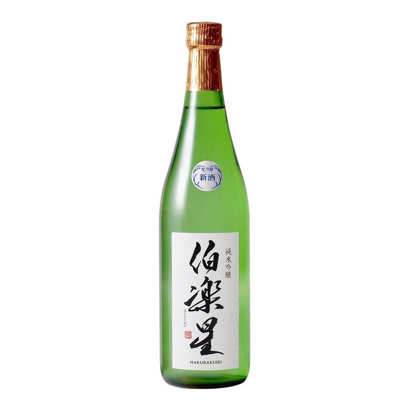 Niizawa Brewery Hakurakusei Junmai Ginjo Sake
