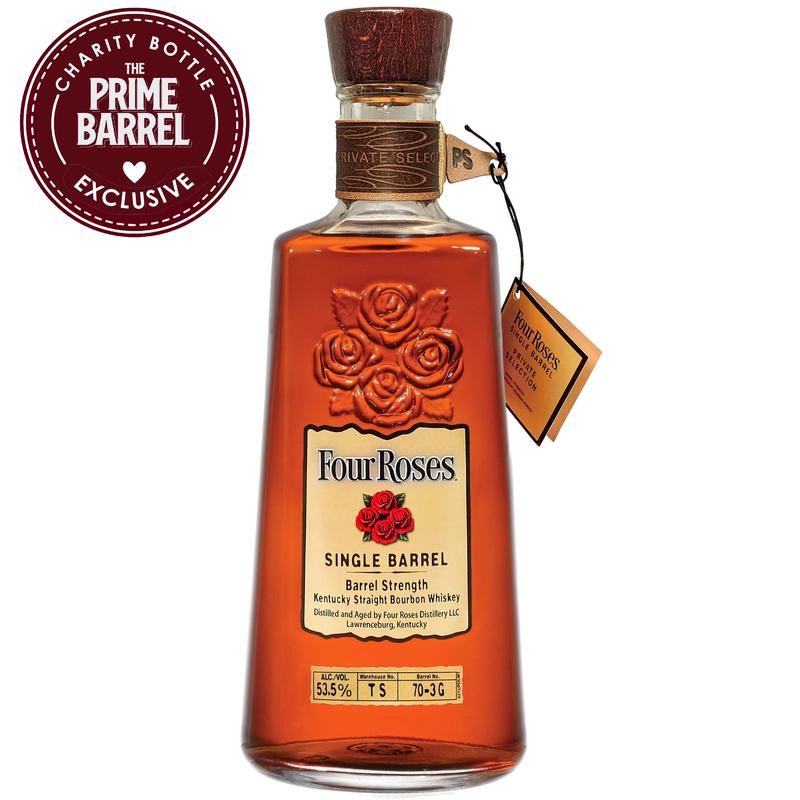 Four Roses \"C for Charity\" 16 Year Old  OESV Single Barrel Kentucky Straight Bourbon Whiskey The Prime Barrel Pick