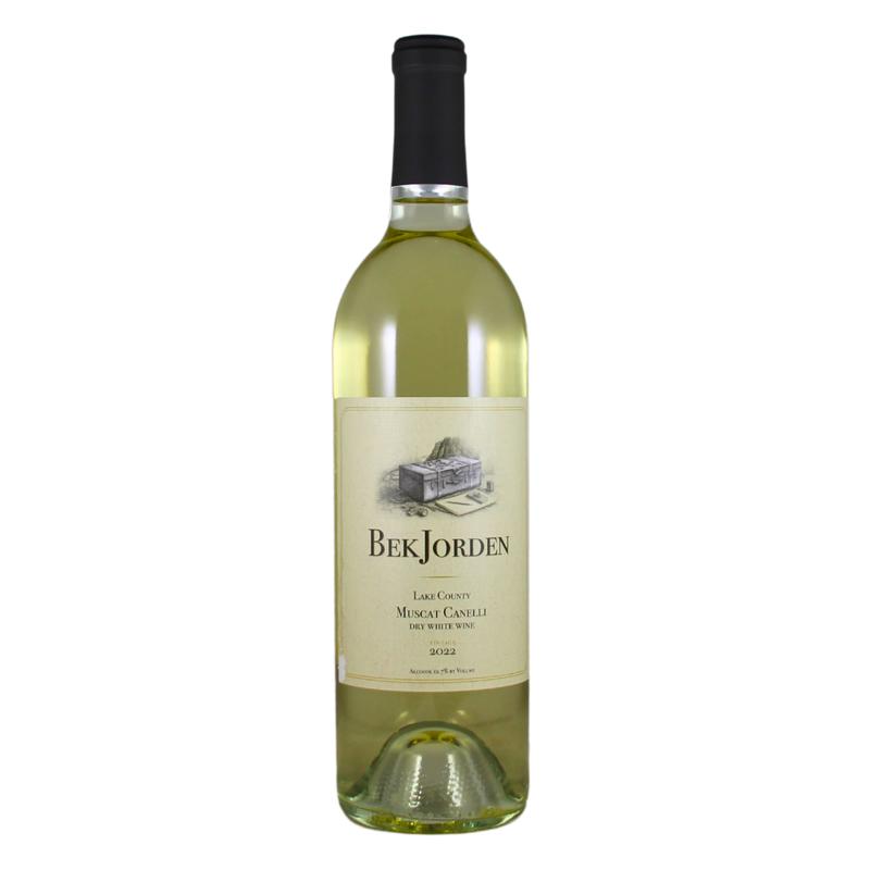 BekJorden 2022 Dry Muscat Canelli, Lake County