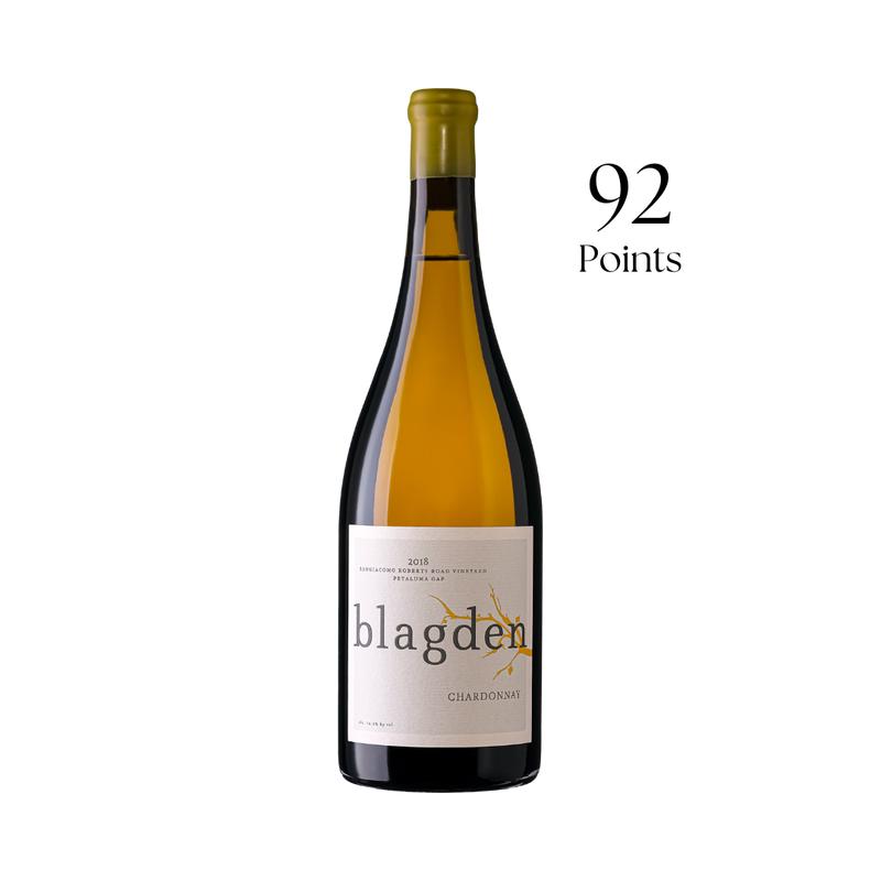 Blagden Wines Sangiacomo Roberts Road Vineyard Chardonnay Petaluma Gap CA 2018