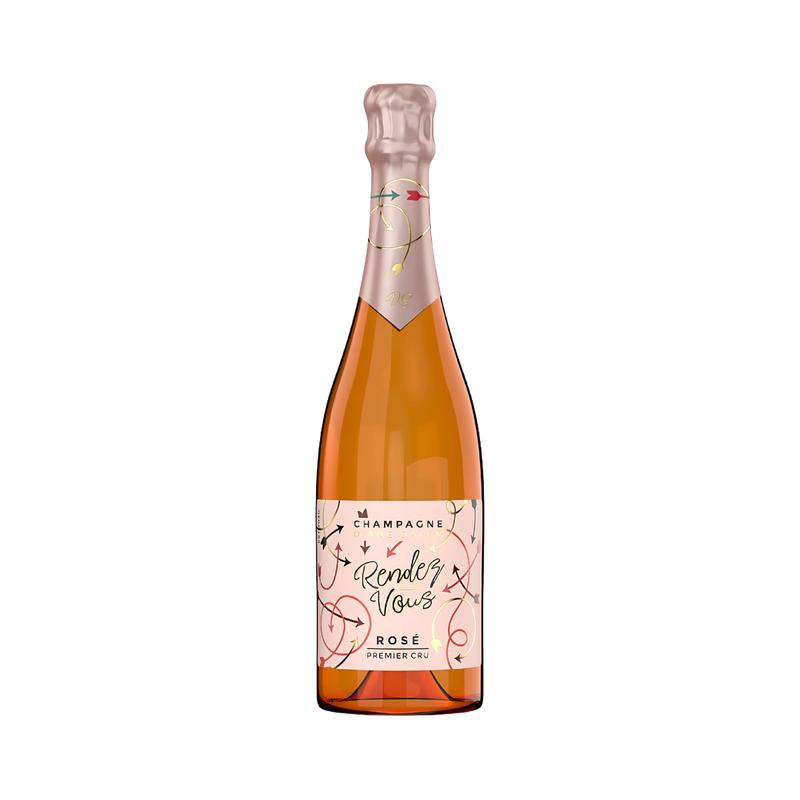 Champagne Rendez-Vous Rose Premier Cru France NV