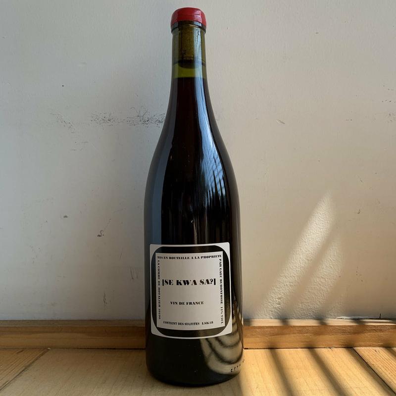 Domaine Buronfosse, \"Se Kwa Sa\" 2018