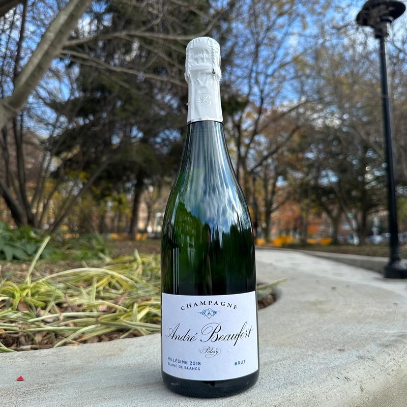 Champagne Andr Beaufort, \"Polisy Blanc des Blancs\" 2018