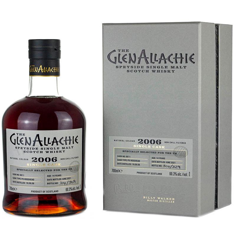 Glenallachie 14 Year Old 2006 UK Single Cask (2021)
