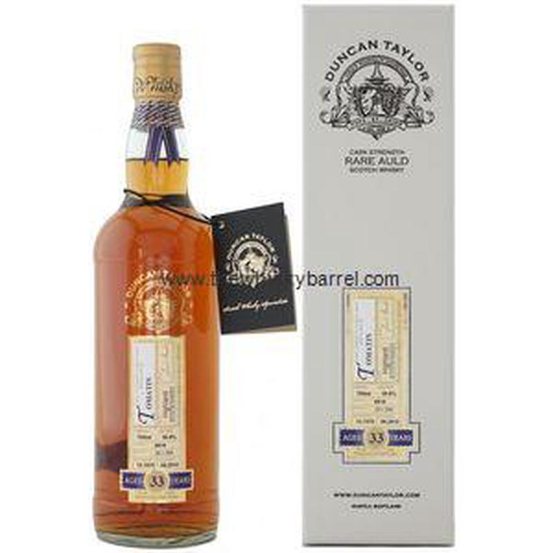 Tomatin 33 Year Old Duncan Taylor Rare Auld