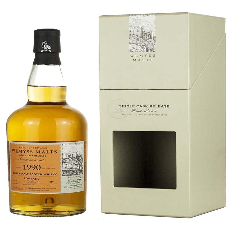 Bladnoch 27 Year Old 1990 Sweet as a Nut Wemyss