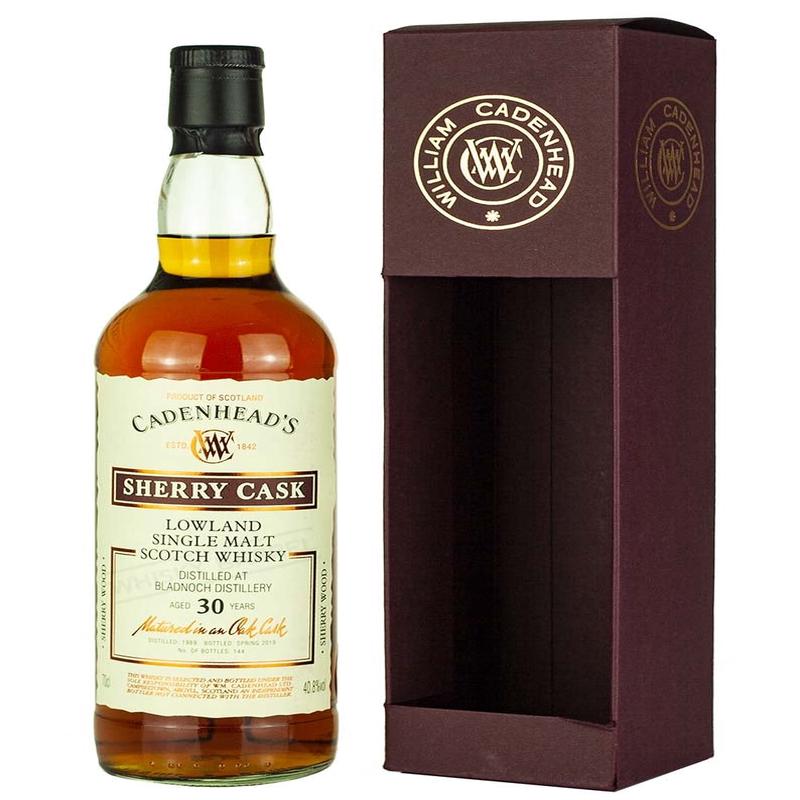 Bladnoch 30 Year Old 1989 Cadenhead\'s Sherry Cask