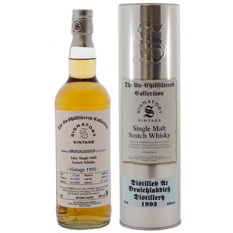 Bruichladdich 21 Year Old 1992 Signatory