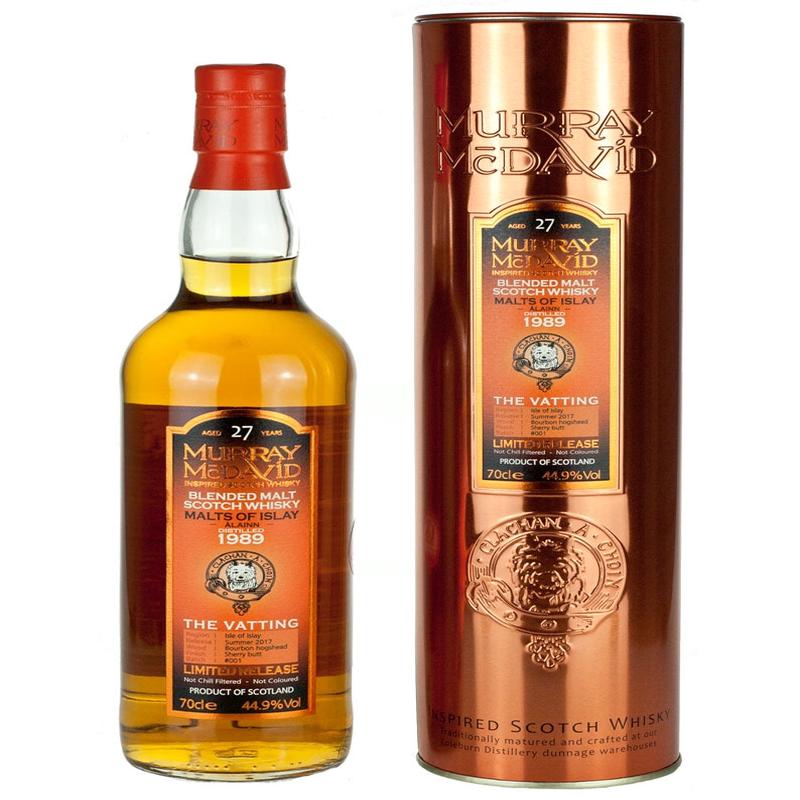 Blended Scotch Alainn Malts of Islay 27 Year Old 1989 Murray McDavid