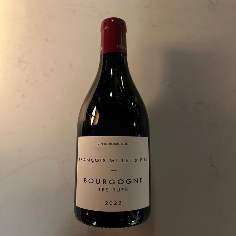 2022 Franois Millet & Fils Vin de Bourgogne Les Rues
