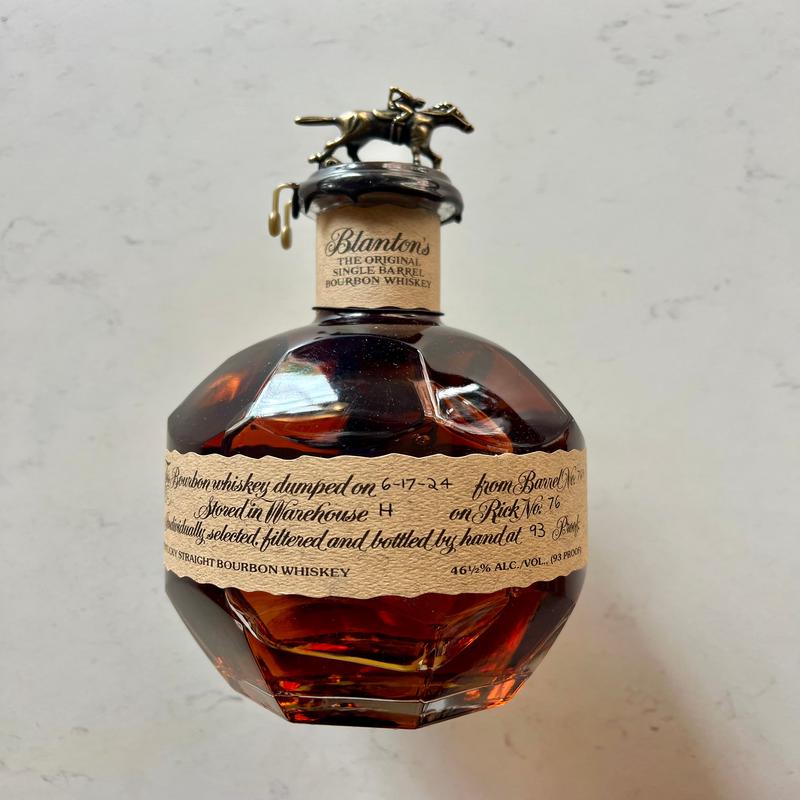 Blanton\'s Single Barrel Bourbon Whiskey