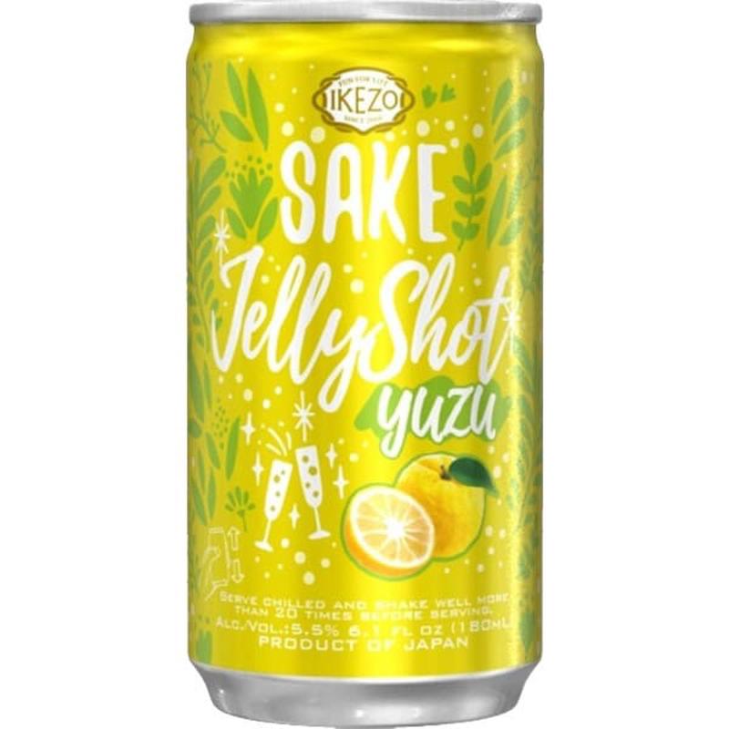 180ml can - Ozeki \"Ikezo\" Yuzu Jelly Shot Sake