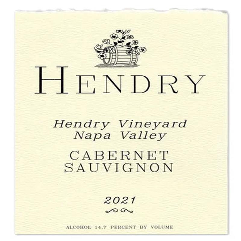 Hendry 2021 Napa Valley Cabernet Sauvignon