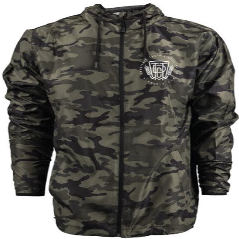 Tarnished Truth Windbreaker - Green Camo