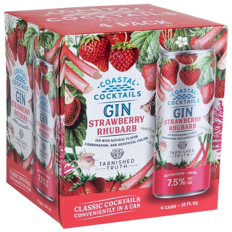 Coastal Cocktails - STRAWBERRY RHUBARB
