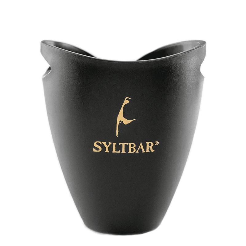 Champagne Deluxe Ice Bucket - Black