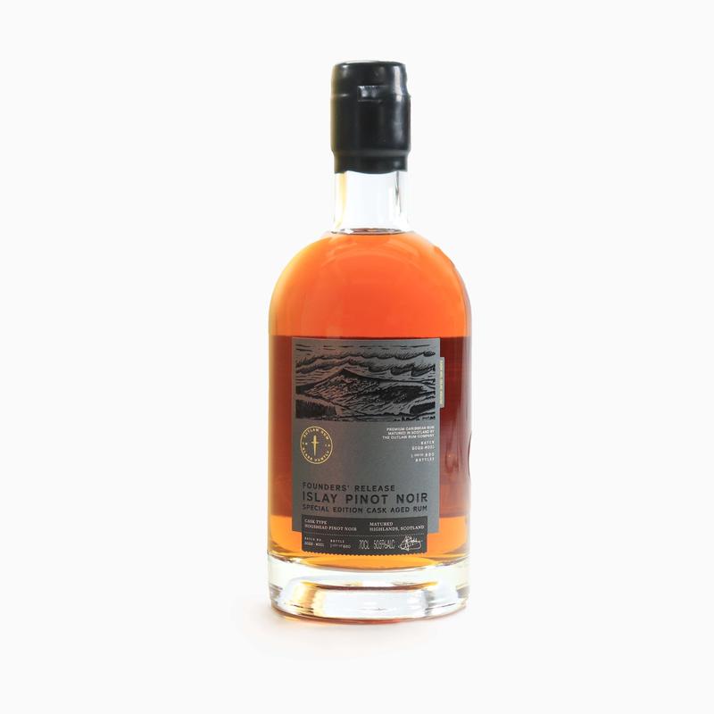 Outlaw Rum - Founders\' Release (Islay Pinot Noir Cask)