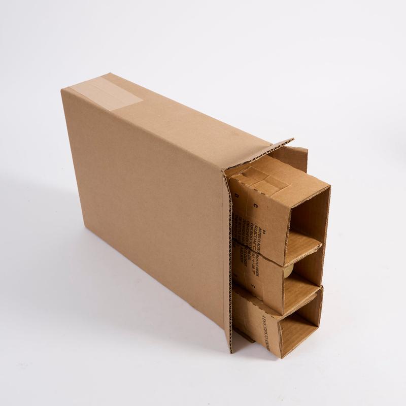 Three Bottle Wine Shipper  SS3 - Insert and Box