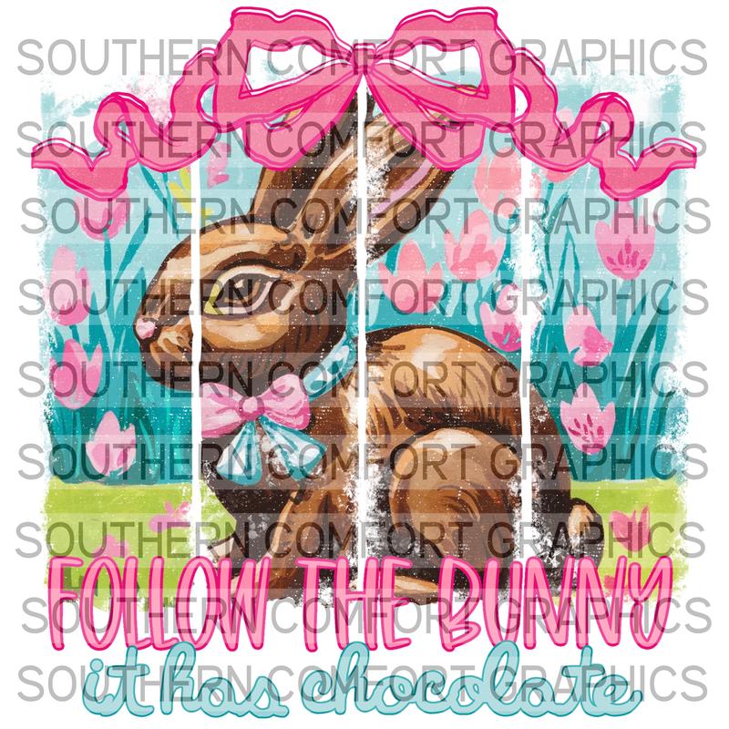 Follow The Bunny |PNG|