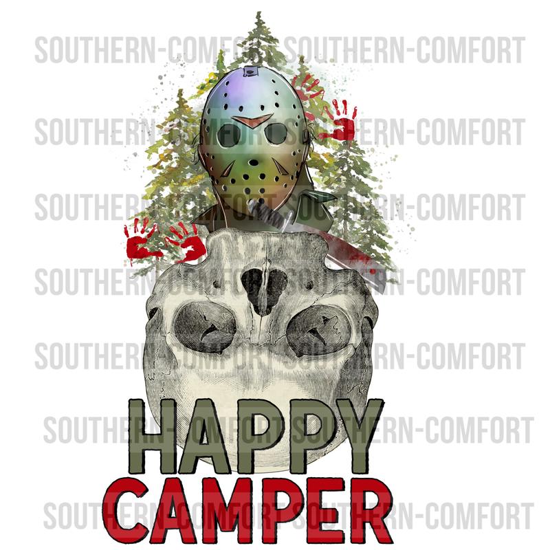 Happy camper PNG