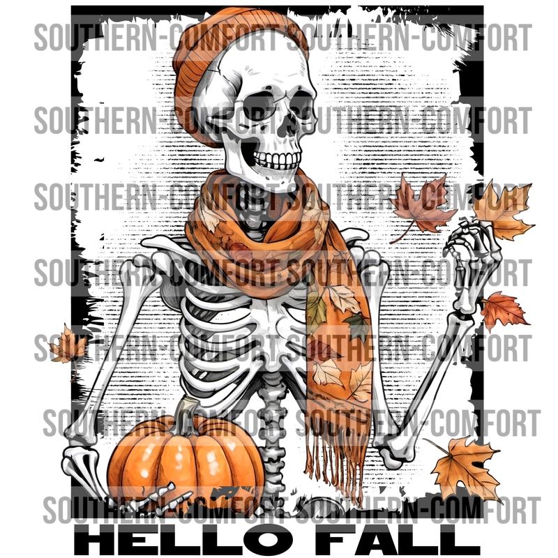 Hello Fall PNG
