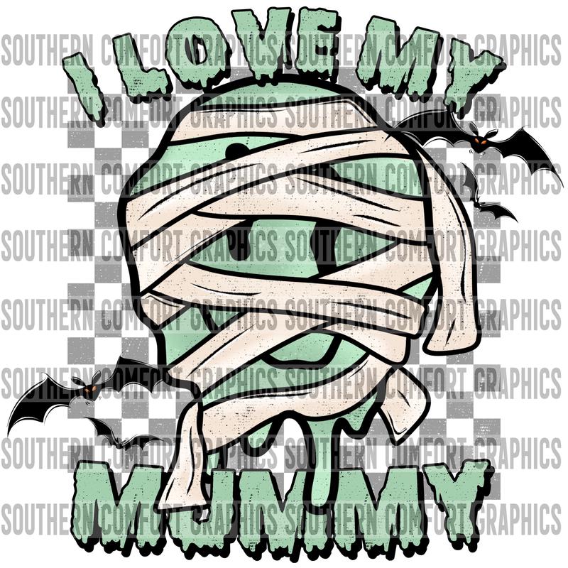 I Love My Mummy PNG