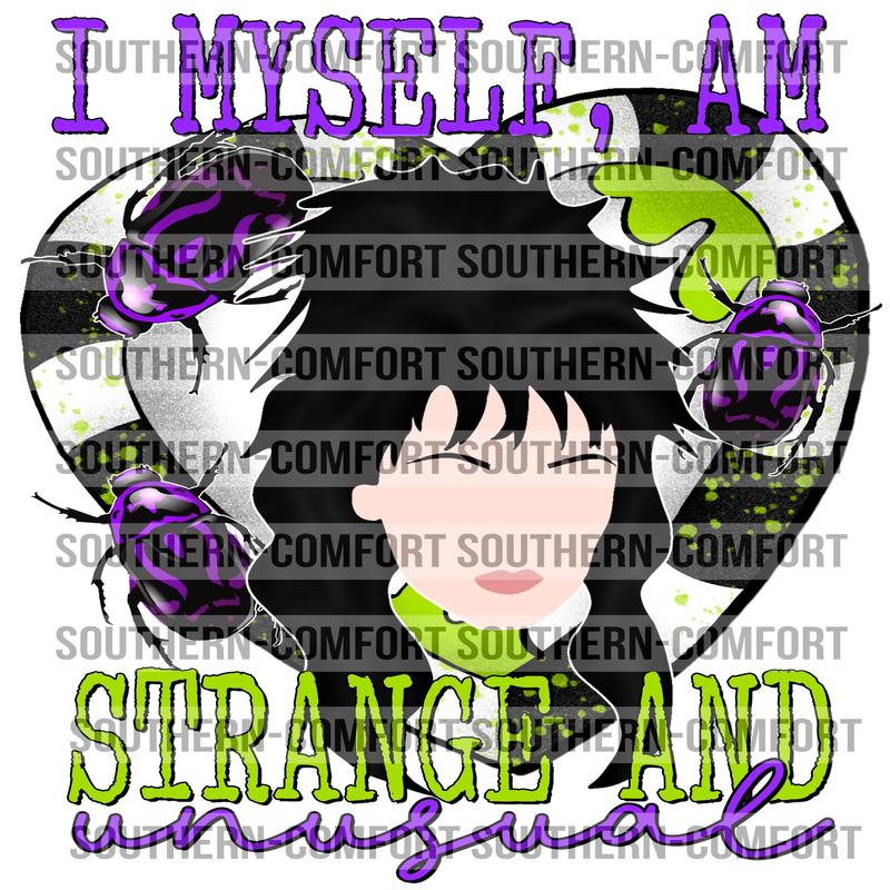 I myself, am strange and unusual PNG